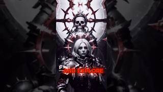 The Sisters of Battle heavy metal edit edit warhammer epic heavymetal music metal rock [upl. by Notsgnik]