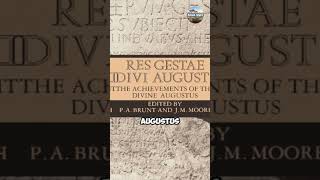 The Res Gestae Divi Augusti shorts resgestaediviaugusti romanhistory [upl. by Adilem]