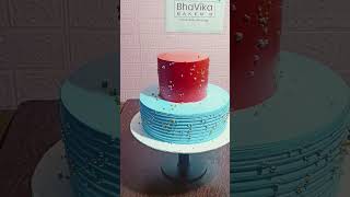 Double story cake designcake bhavikasharma [upl. by Nythsa]