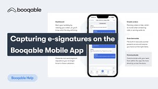 Capturing esignatures on the Booqable Mobile App [upl. by Deni]