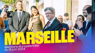 Meeting LSF de lUnion populaire à Marseille  Européennes 2024 [upl. by Eedoj]