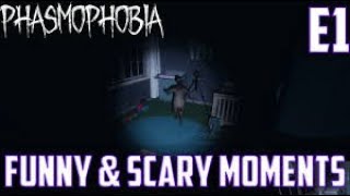 Phasmophobia Scary Moments 1 [upl. by Gladdie]