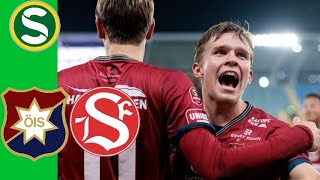 Örgryte IS  Sandviken IF 42  Superettan Höjdpunkter [upl. by Colley]