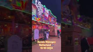 Kermis Nijmegen Netherland 🇳🇱 ความสุขของฉัน ความสุขของฉัน nijmegen netherlands [upl. by Leviram]