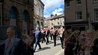 Kirkby Lonsdale Brass Band Contest 2024  Winners Morecambe Brass Band Road March [upl. by Paff]