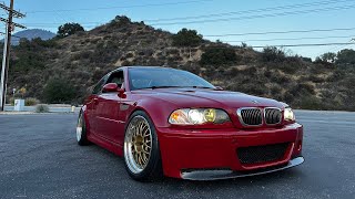 BMW E46 M3 Supersprint Race Exhaust [upl. by Schrick293]