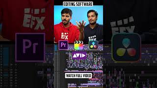 Editing Software Matters editing fcp avid resolve premierepro [upl. by Jarrett672]