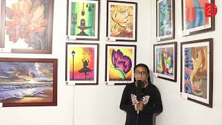 Nishitha  OMR amp Navalur Branch  Dessin Academy Exhibition 2024  Colorful Expressions [upl. by Megen]