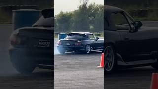 Turbo NB Miata 😮‍💨😮‍💨miata jdm drift driftcar formuladrift jdmcars cardrift turbo [upl. by Gorrian309]