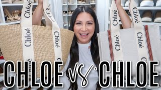 CHLOE WOODY TOTE REVIEW  COMPARISON 5 Minute Friday  LuxMommy [upl. by Nerrat]