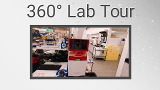 Take a 360° lab tour with ND EPSCoR  Dr Colin Combs Lab University of North Dakota [upl. by Aneba872]