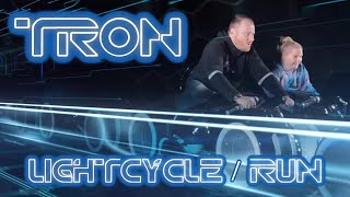 TRON Lightcycle  Run  Disney PhotoPass disney disneyworld magickingdom tron disneyrides [upl. by Laval204]