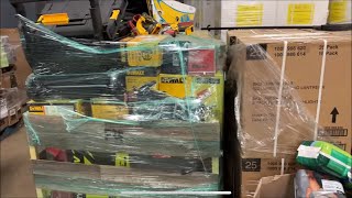 I Bought a Pallet of Dewalt and Milwaukee Customer Returned Tools Unboxing Video [upl. by Attennod]