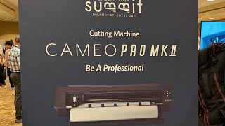 Silhouette Summit 2024 Announcing Cameo Pro MK II [upl. by Fanchet]