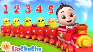 Five Little Chicks Song🐣  Little Chick Search Song  LiaChaCha Nursery Rhymes amp Baby Songs [upl. by Htiduy504]