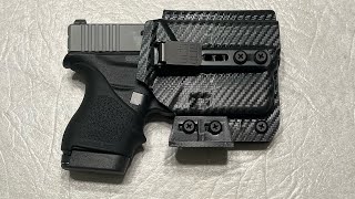 Lightbearing Beltless IWB Holster in depth Review [upl. by Bullis]