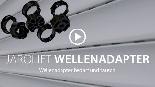 Wellenadapter für Rohrmotoren – Übersicht  JAROLIFT [upl. by Serrano261]