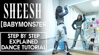 BABYMONSTER  ‘SHEESH’ Step by Step Dance Tutorial  EXPLAINED [upl. by Celestyna]