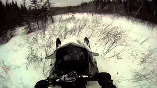 SkiDoo Tundra Xtreme  Hors Piste  20 mars 2014 BaieComeau [upl. by Grannie]