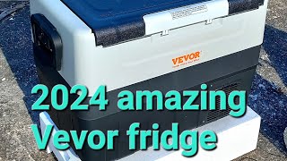 Vevor 2024 12 volt Solar cooler unboxing [upl. by Carmon184]