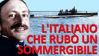 LITALIANO CHE RUBÒ UN SOMMERGIBILE PER COMBATTERE LA SUA GUERRA PRIVATA STORIA DI ANGELO BELLONI [upl. by Holli]