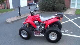 2005 BAROSSA APACHE RLX250 250 ROAD QUAD BIKE 70MPH 9 MS TAX amp MOT GC V FUN [upl. by Zina]