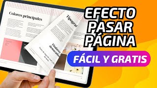 CANVA Efecto pasar página Fácil y Gratis [upl. by Ash199]