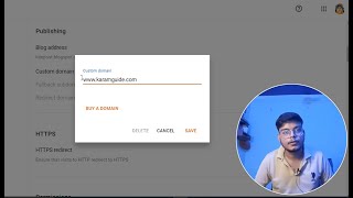 How to add CUSTOM DOMAIN in Blogger Complete Process  Redirect all posts  GOOGLE Search Console [upl. by Aisayt251]