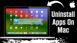 How To Uninstall Apps On Mac  2024 [upl. by Earahc459]