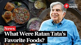 Ratan Tatas Favorite Foods A Taste of Home [upl. by Ahsined]