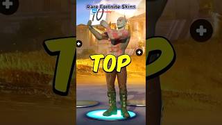 Top 10 rarest fortnite skins [upl. by Nosduh]