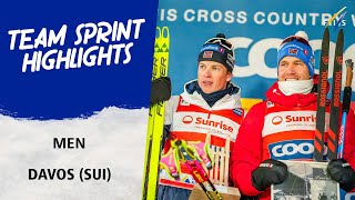 Klaebo and Golberg give Norway another victory  FIS Cross Country World Cup 2425 [upl. by Ebeohp]