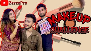 Makeup Challenge of Zeree । জেরির মেকাপ চ্যালেন্জ । pronomenafi। zereegenius। anik । Pronoy [upl. by Stirling632]