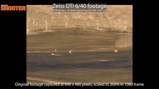 Zeiss DTI 640 thermal footage and commentary [upl. by Aneda]