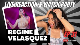 LIVE  Vocal Coach Reaction amp Watch Party Regine Velasquez  The Best Singers S01 EP31 🎤 [upl. by Tallbot227]