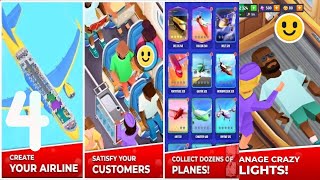 ✈️ Idle Airplane Inc Tycoon  New plane  Part 4  Airport Tycoon iOS Android [upl. by Etep]