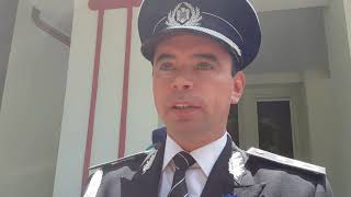 Bogdan Despescu seful Politiei Romana la Scoala de Politie Campina [upl. by Toogood956]