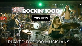 70s hits performed by 1000 musicians [upl. by Henigman]