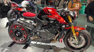 MV Agusta Rush 2024 Walkaround  EICMA 2023 Fiera Milano Rho [upl. by Malsi95]