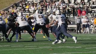 Towson Football Defeats NC AampT on Senior Day [upl. by Hedges505]