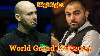 Hossein Vafaei vs Matthew Selt Highlight World Grand Prix 2024 Snooker [upl. by Zachariah]