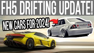 Forza Horizon 5 DRIFT Update 30 NEW Cars for Next Year amp More [upl. by Drol917]