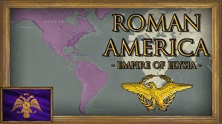 EU4  Timelapse  Third Odyssey  Roman Colonization of America [upl. by Svensen]