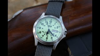 Lorus Lumibrite Field Best Full Lume Field Watch under 100 [upl. by Odnomyar]