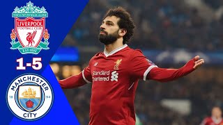 ملخص مباراة ليفربول ومانشستر سيتي 51  ربع نهائي دوري الابطال 2018  تعليق عربي 1080i 🔥 [upl. by Ori709]