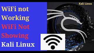 Commands to Troubleshoot WiFi issues on Kali Linux  WiFi not working kali Linux [upl. by Pas]