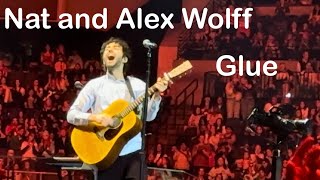 Glue  Nat and Alex Wolff  Opening for Billie Eilish  Omaha NE  November 17 2024 [upl. by Annawad]