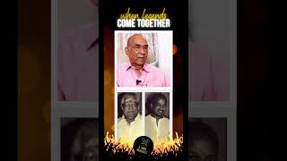 when legends come together  msv  ilayaraja  short [upl. by Ayoj]