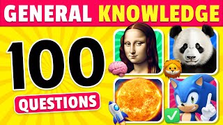 🧠 How Good is Your General Knowledge Take This 100Question Quiz To Find Out ✅ [upl. by Dart]