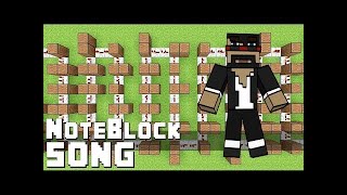 GIGACHAD Minecraft Song with Note Block minecraftshorts [upl. by Winifred]